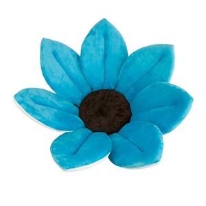 Blue Sunflower Blooming Bath